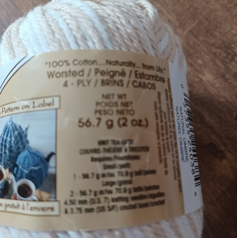 Lily Sugar n' Cream crochet set